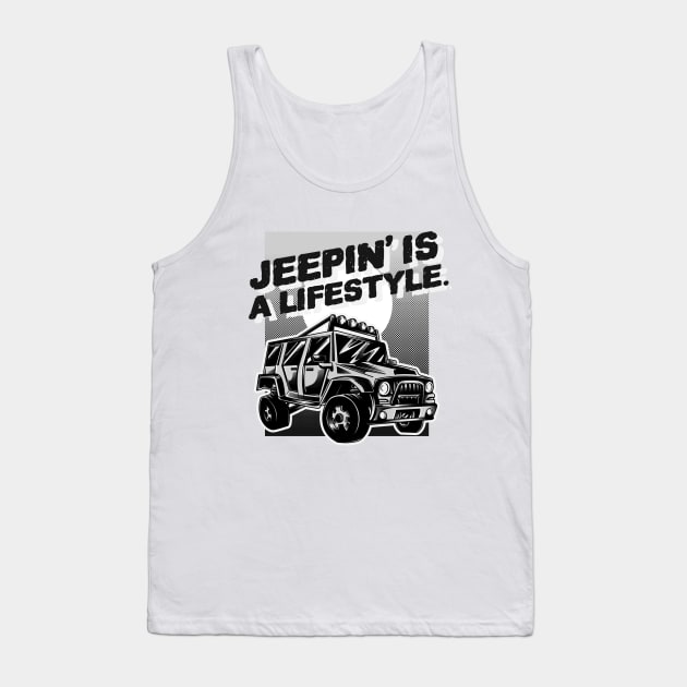 I jeep therefore I am Tank Top by mksjr